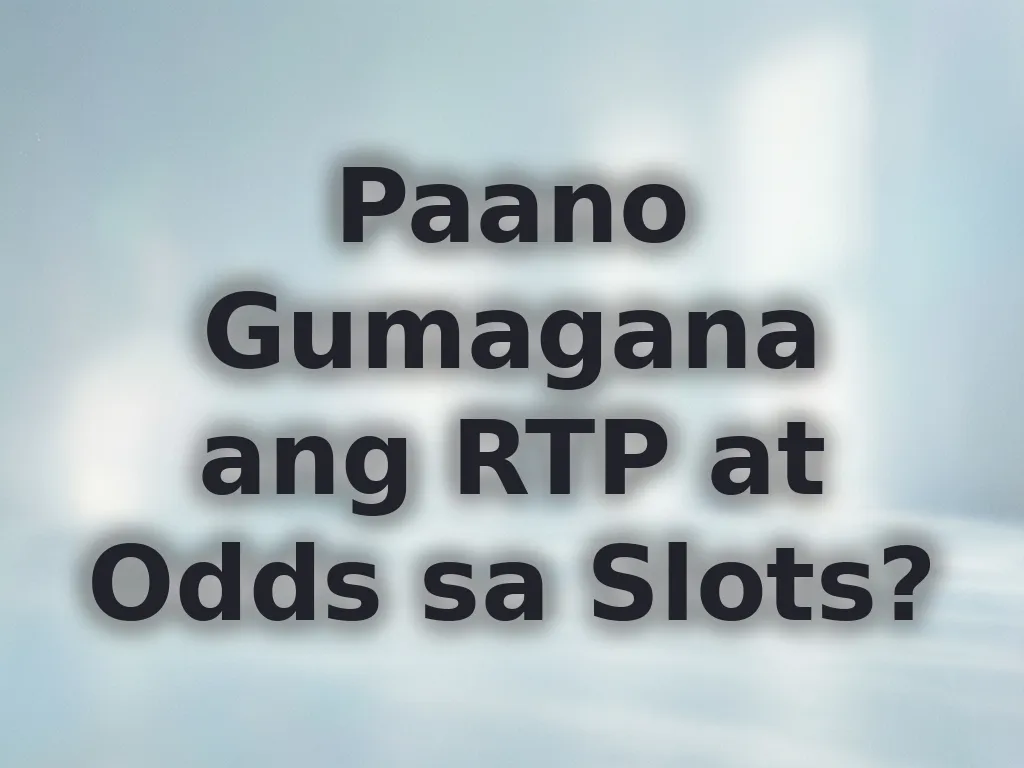 Matematika ng RTP